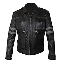 F&H Kid's Gaming Geinuine Leather Leon Jacket