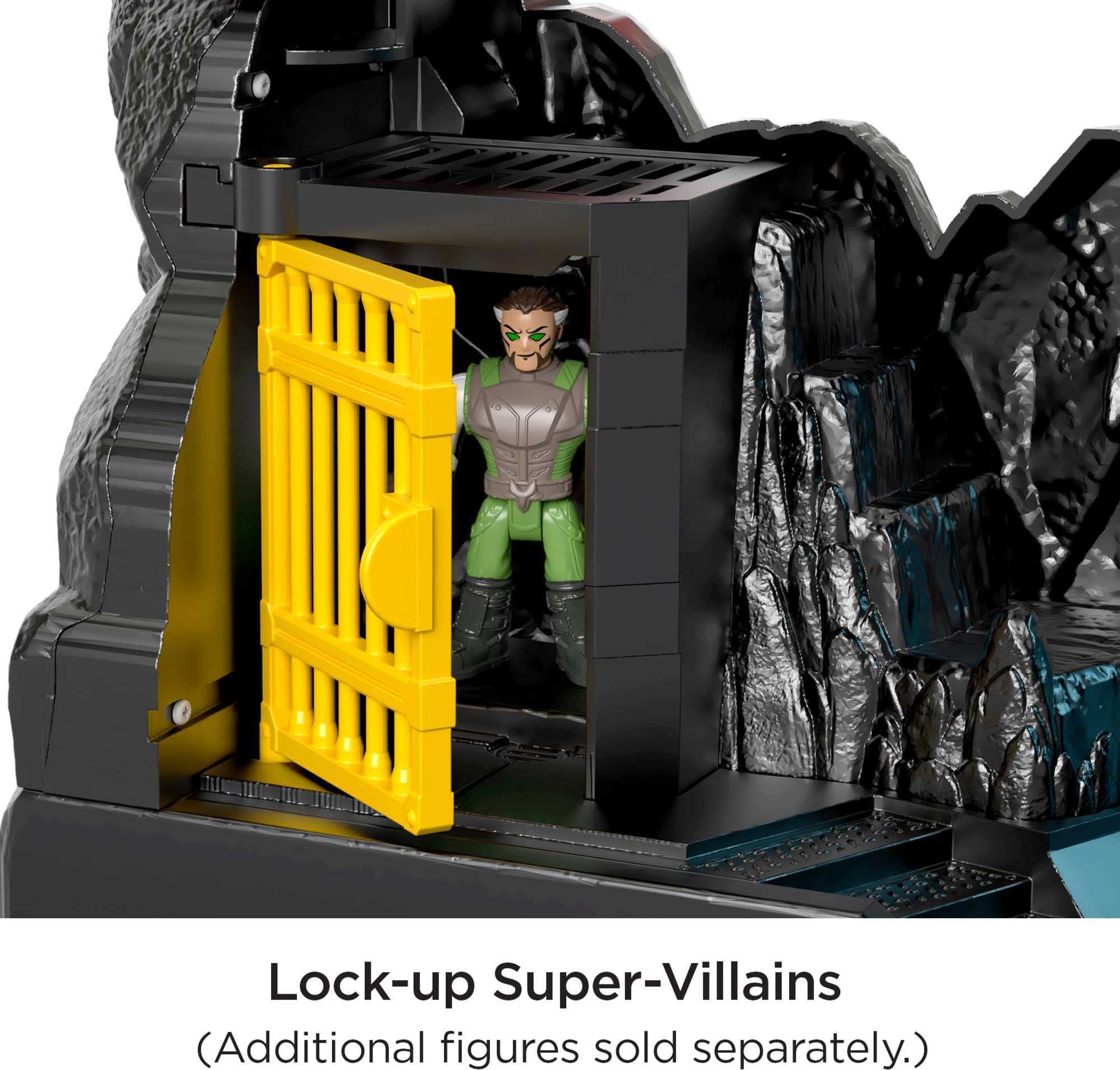 Imaginext DC Super Friends Batman Toy, Wayne Manor Batcave Playset with Batman Figure & Accessories (Amazon Exclusive)