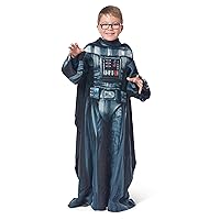 Northwest Comfy Throw Blanket with Sleeves, Youth-48 x 48 in, Being Darth Vader