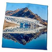 3dRose Glacier at Sermiligaaq Fjord, Ammassalik, Danish Territory. - Towels (twl-380459-3)