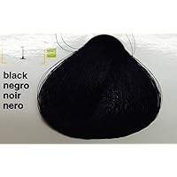 Salerm Vison Permanent Cream Haircolor (1 Black)