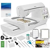  Brother SE700 Sewing and Embroidery Machine, Wireless LAN  Connected, 135 Built-in Designs, 103 Built-in Stitches, Computerized, 4 x  4 Hoop Area, 3.7 Touchscreen Display, 8 Included Feet