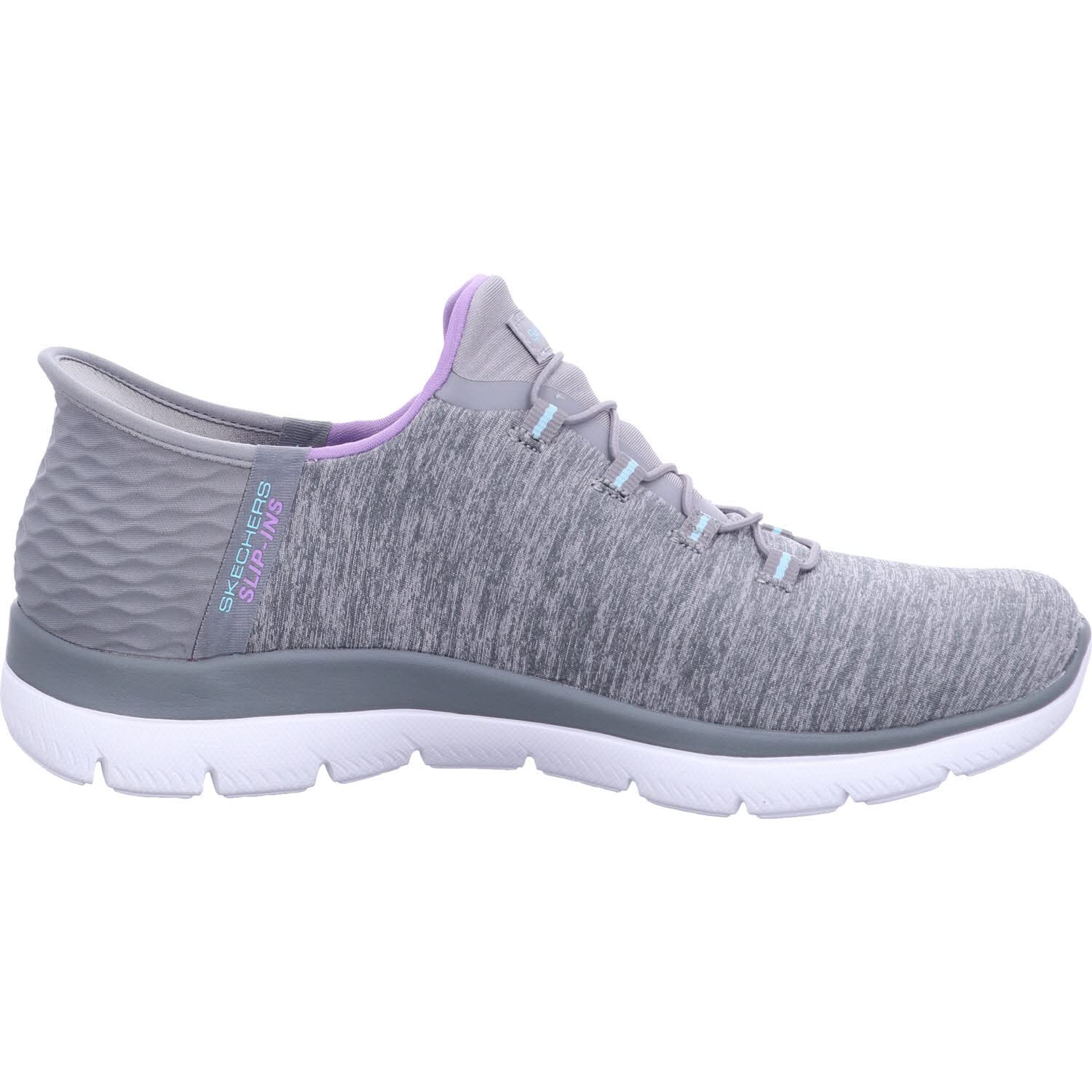 Skechers Women's Hands Free Slip Ins Summits Dazzling Haze Sneaker