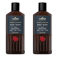 Rich-Lathering Palo Santo (Reserve Collection) Body Wash, Notes of Bright Cardamom, Dry Papyrus and Aromatic Palo Santo, 16 Fl Oz (2-Pack)