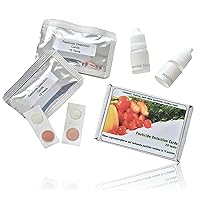 Pesticide Test Strips by RenekaBio, Food Pesticide Testers, Fruit Pesticide Test Kit, Pesticide Testing Equipment, Home Use Science Fair Projects Vegetables Fruits Marijuana 20 Test