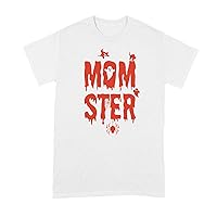 Momster Shirt Women Mom Halloween Shirts for Women