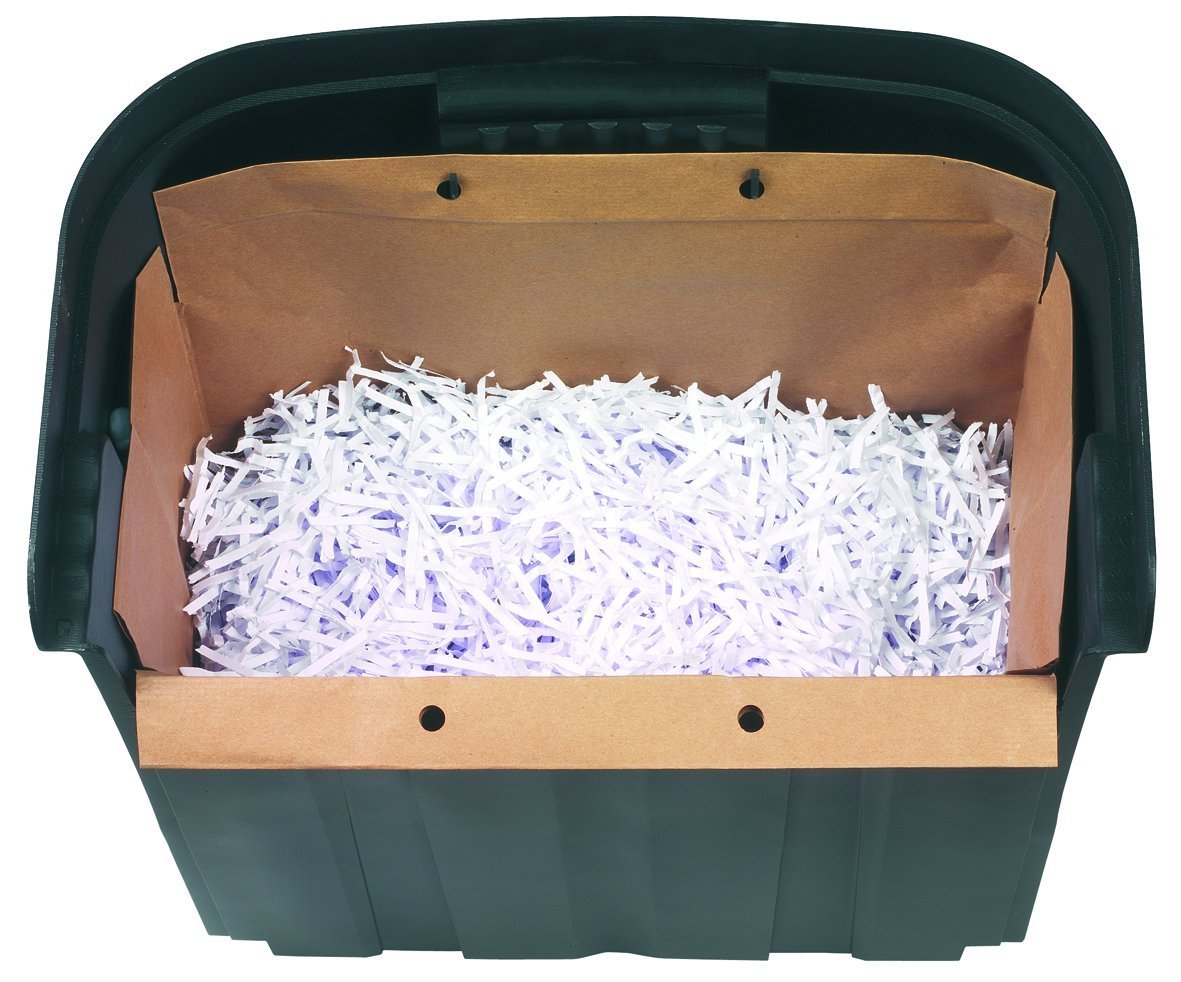 Rexel Recyclable Shredder Waste Sacks, 23L Capacity, Pack of 20, For Rexel Mercury Shredders, 2102247