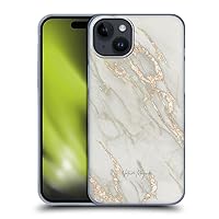 Head Case Designs Officially Licensed Nature Magick Gold Marble Metallics Hard Back Case Compatible with Apple iPhone 15 Plus