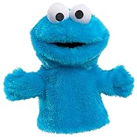 Sesame Street Cookie Monster 9-inch Hand Puppet, Preschool Pretend Play, Kids Toys for Ages 18 Month by Just Play