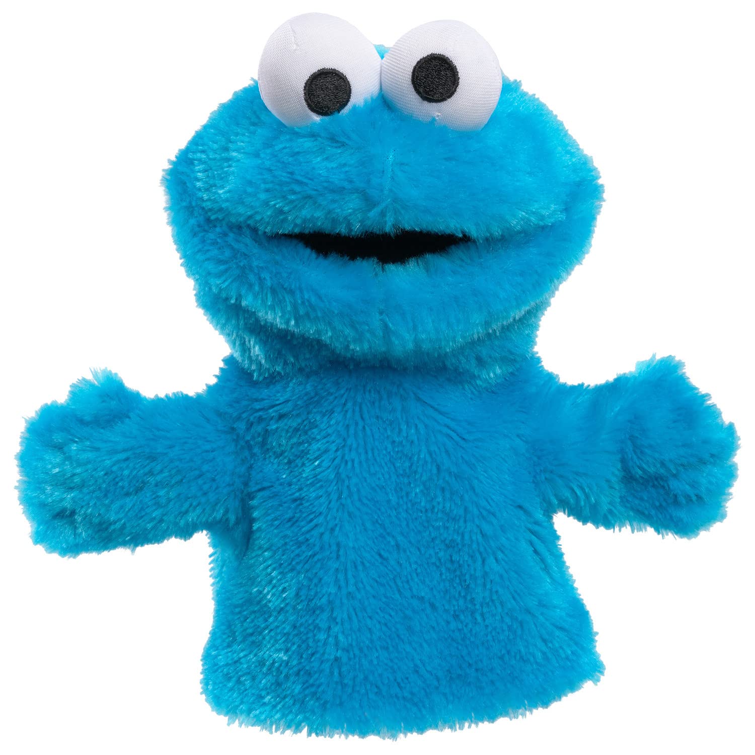 Sesame Street Cookie Monster 9-inch Hand Puppet, Preschool Pretend Play, Officially Licensed Kids Toys for Ages 18 Month by Just Play