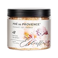 Pre de Provence Provincial Collection Luxurious & Soothing, Bath Salts, 500 Grams, Elderflower