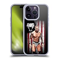 Head Case Designs Offizielle WWE Randy Orton Amerikanische Fahne Superstars Softgelhülle Kompatibel Mit Apple iPhone 14 Pro Und Kompatibel Mit Magsafe Zubehör