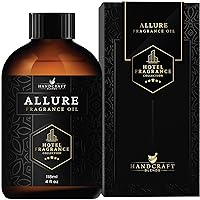 Handcraft Blends Hotel Fragrance Oil Allure Scent – Luxury Hotel Collection Diffuser Oil Scents for Home Cold Air Diffusers – Aromatherapy Fragrance Oil Inspired by 24K Magic Scent Oil – 4 Fl Oz