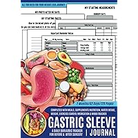 Gastric Sleeve Journal: Daily Bariatric Weight Loss Surgery Planner for Post Surgery & Pre Surgery to Track Meals, Nutrition, Exercise, Weight, Medication & Mood | Gastric Sleeve Gifts for Women