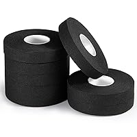 Pro Finger Tape 8 Pack - 0.5” x 45 Ft Black Athletic Sports Tape - Finger Tape for Rock Climbing,BJJ,Jiu-Jitsu,Wrestling,Judo