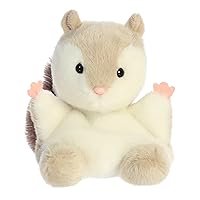 Aurora® Adorable Palm Pals™ Flaps Flying Squirrel™ Stuffed Animal - Pocket-Sized Play - Collectable Fun - Brown 5 Inches