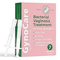 Bacterial Vaginosis Treatment - Natural Vaginal Prefilled Homeopathic Applicators for Odor, Discharge, Itching, Vaginal Microbiota Imbalance and Discomfort
