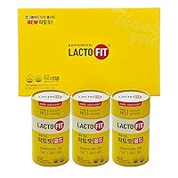 Lacto-Fit Gold 1 Gift Set for 150 Days, 2 Billion Probiotics Per Pack. A Great Gift to give to The Whole Family.
