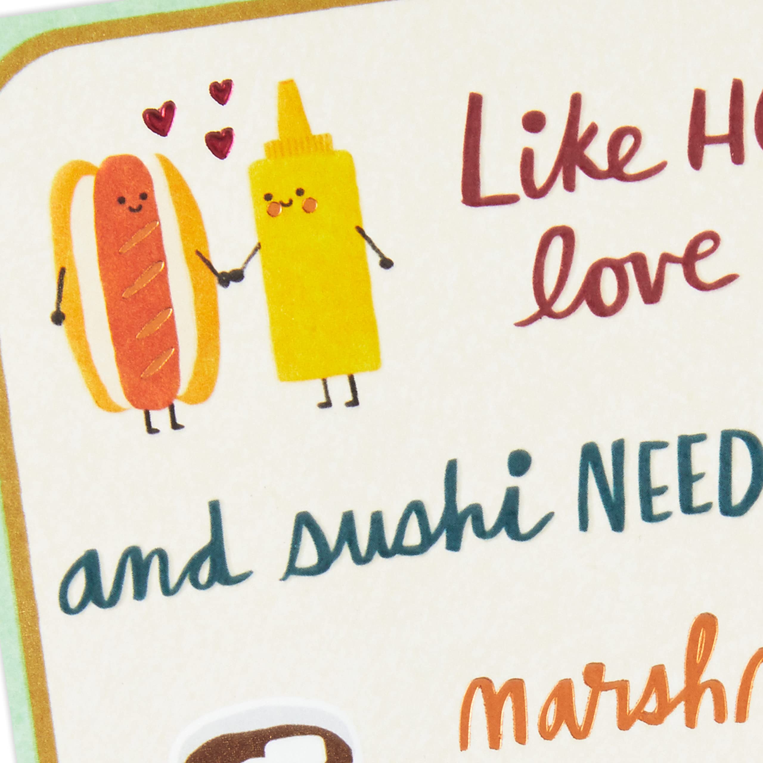 Hallmark Anniversary Card for Husband, Wife, Boyfriend, Girlfriend (Go Together)