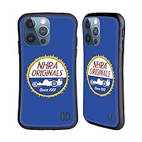 Officially Licensed National Hot Rod Association Original Logo Graphics Hybrid Case Compatible with Apple iPhone 13 Pro