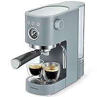 Espresso Machine Coffee Makers 15 Bar Cappuccino Machines with Milk Frother for Espresso/Cappuccino/Latte/Mocha for Home Brewing 1350W - CM6927