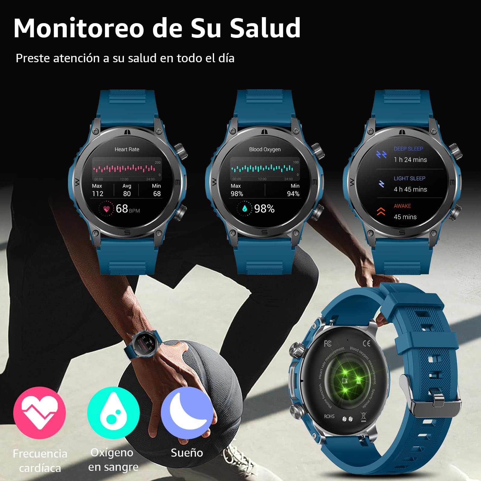 FreshFun Smart Watch 1.43