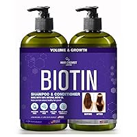 Hair Chemist Biotin Pro-Growth Shampoo & Conditioner 2-PC Gift Set - Includes 33.8oz Shampoo & 33.8oz Conditioner Hair Chemist Biotin Pro-Growth Shampoo & Conditioner 2-PC Gift Set - Includes 33.8oz Shampoo & 33.8oz Conditioner