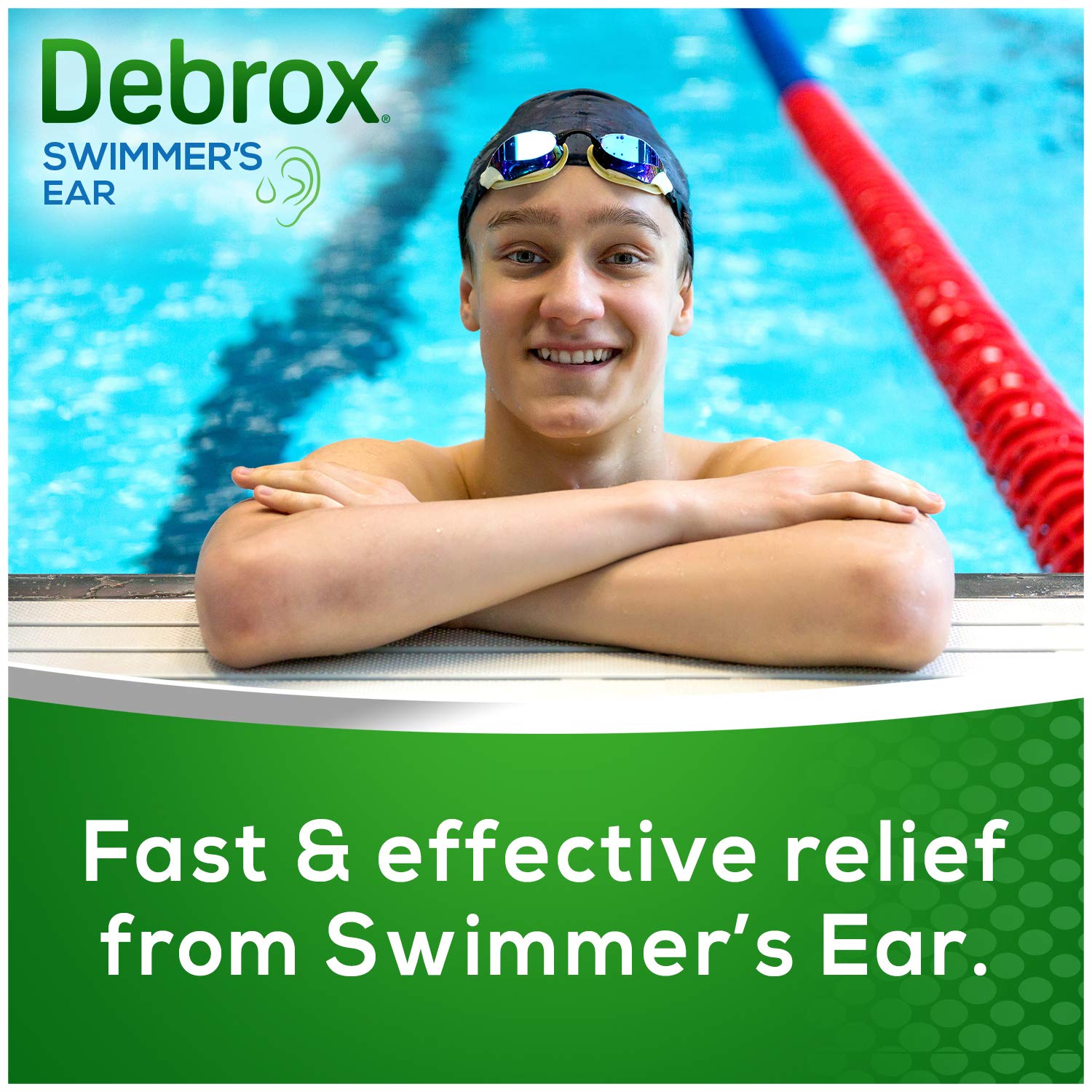 Debrox Swimmer's Ear Drying Drops for Adults & Kids, 1 Fl Oz (Pack of 1)