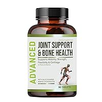 NutraPro Glucosamine Chondroitin MSM Joint Relief Supplements & Bone Health - for Knee & Joint Relief, Bone Strength, Joint Health, Movement, Flexibility, Strength & Comfort.45 Days Servings