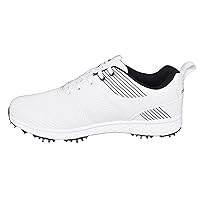 Etonic Golf Difference 2.0 Spiked Shoes White/Black Size 9.5 Wide White/Black Size 9.5 Wide