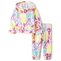 The Children's Place baby-girls And Toddler 2 Piece Outfit, Long Sleeve Top and Pant Active Playwear SetShirt