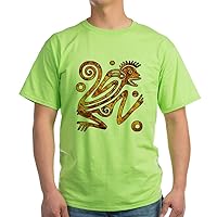 Green T-Shirt Chinese New Year Aztec Style Fire Monkey 2016-2X