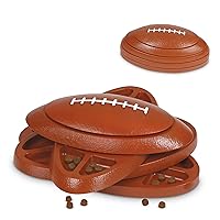 Brightkins Touchdown Time! Treat Puzzle - Dog Puzzle Toys, Interactive Dog Toys, Gifts for Dogs