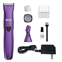 Pure Confidence Rechargeable Electric Trimmer, Shaver, & Detailer for Smooth Shaving & Trimming of The Face, Underarm, Eyebrows, & Bikini Areas – Model 9865-100