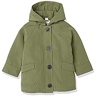 Amazon Essentials Unisex Babies' Recycled Polyester Separable Trench Coat (Previously Amazon Aware)