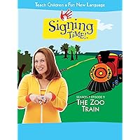 Signing Time Season 1 Episode 9: The Zoo Train