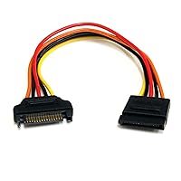StarTech.com 8in 15 pin SATA Power Extension Cable - 8 SATA power Extension Cable - 8 SATA power Extension cord (SATAPOWEXT8)