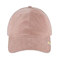 Concept One Women's C & C California Cap, Corduroy Cotton Baseball Hat with Curved Brim