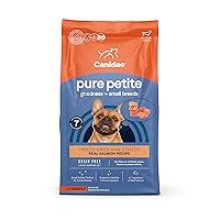 Canidae Pure Petite Freeze-Dried raw coated Recipe with Real Salmon Dog Dry 4 lbs.