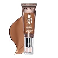 Revlon PhotoReady Candid Glow Moisture Glow Anti-Pollution Foundation with Vitamin E and Prickly Pear Oil, Anti-Blue Light Ingredients, without Parabens, Pthalates, and Fragrances, Mocha, 0.75 oz