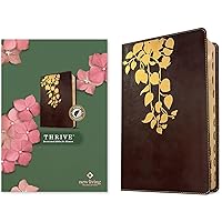 NLT THRIVE Devotional Bible for Women (LeatherLike, Cascade Deep Brown, Indexed) NLT THRIVE Devotional Bible for Women (LeatherLike, Cascade Deep Brown, Indexed) Imitation Leather