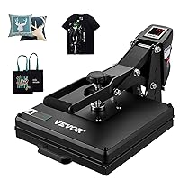𝐕𝐄𝐕𝐎𝐑 Heat Press 15 x 15 - Heat Press Machine for T-Shirts, Fast Heating, High Pressure for Digital Industrial-Quality Sublimation Printer for Heat Transfer Vinyl, 15