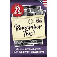 Remember This?: People, Things and Events from 1952 to the Present Day (US Edition) (Milestone Memories)