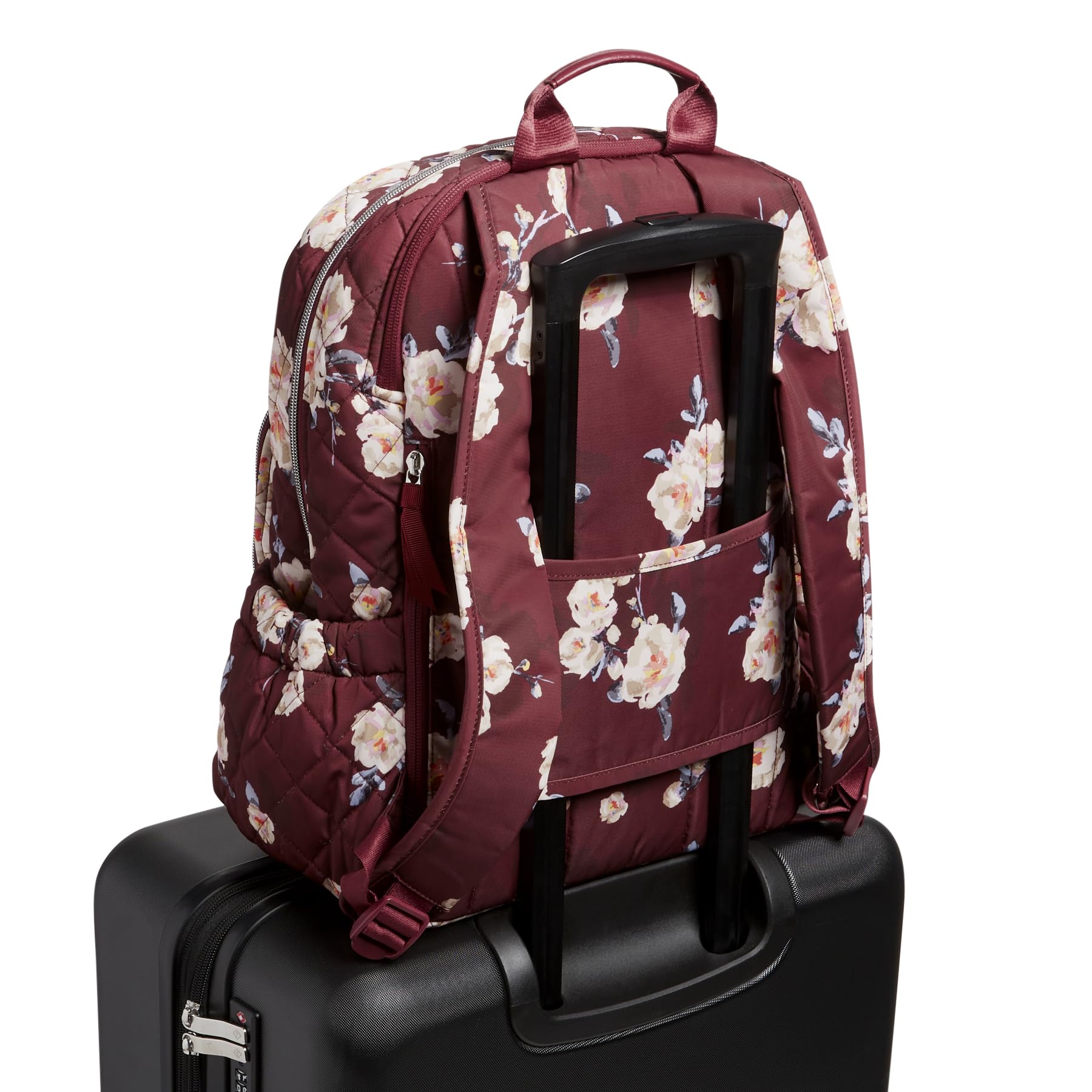 Vera Bradley Performance Twill Campus Backpack, Blooms and Branches