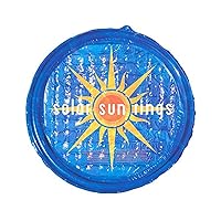 60 Inch Above Ground or Inground Swimming Pool Hot Tub Spa Heating Accessory Circular Heater Solar Cover, Blue (Cover Only)
