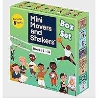 Mini Movers and Shakers 8 Book Box Set (Books 9-16: Michael Jordan, Frida Kahlo, Mae Jemison, The Wright Brothers, Muhammed Ali, Jane Goodall, Kobe Bryant, Helen Keller)