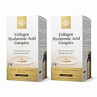 Collagen Hyaluronic Acid Complex - 30 Tablets, Pack of 2 - Non-GMO, Gluten Free, Dairy Free - 60 Total Servings