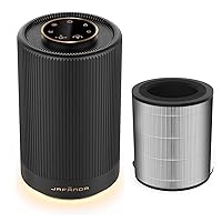 Jafanda Air Purifiers for Home Bedroom,One Air Purifier and One Replacement Filter,H13 True HEPA Coverage 450 sqft,23 dB Air cleaner with Brushless Motor