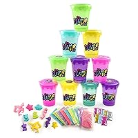 CANAL TOYS So Slime DIY Slime Blind Bag 10Pc Party Pack - Girls; Just add water, shake and add in surprises