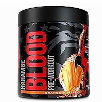 ✮ Extreme Preworkout Supplement for Men & Women ✮ Strong Pre Workout Powder ✮ 395mg Caffeine with Dynamine ✮ Best High Stim Pre-Workout for Pumps, Energy & Focus (Orange Popsicle)